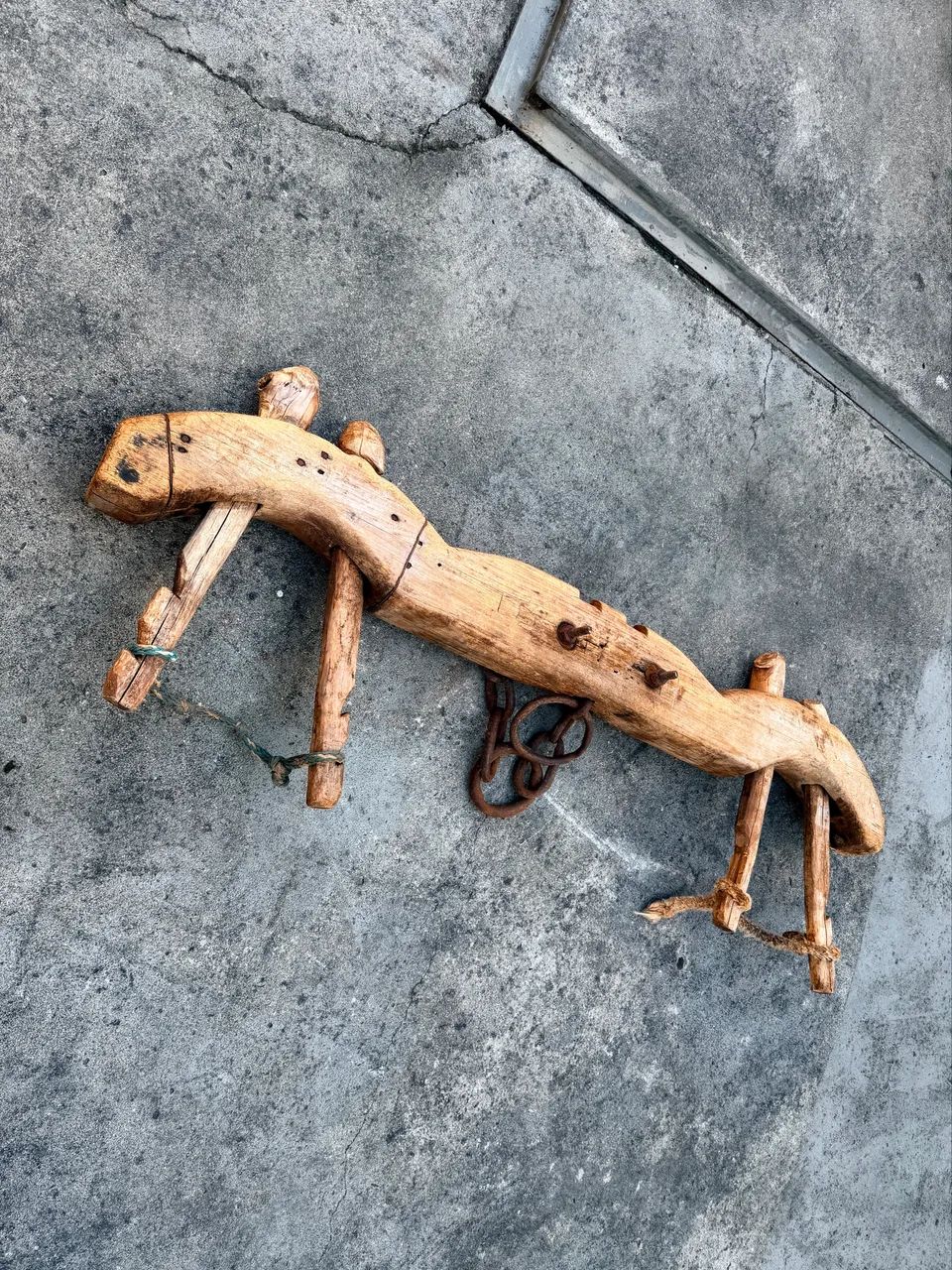 CANGA ANTIGA ORIGINAL DE ÉPOCA!