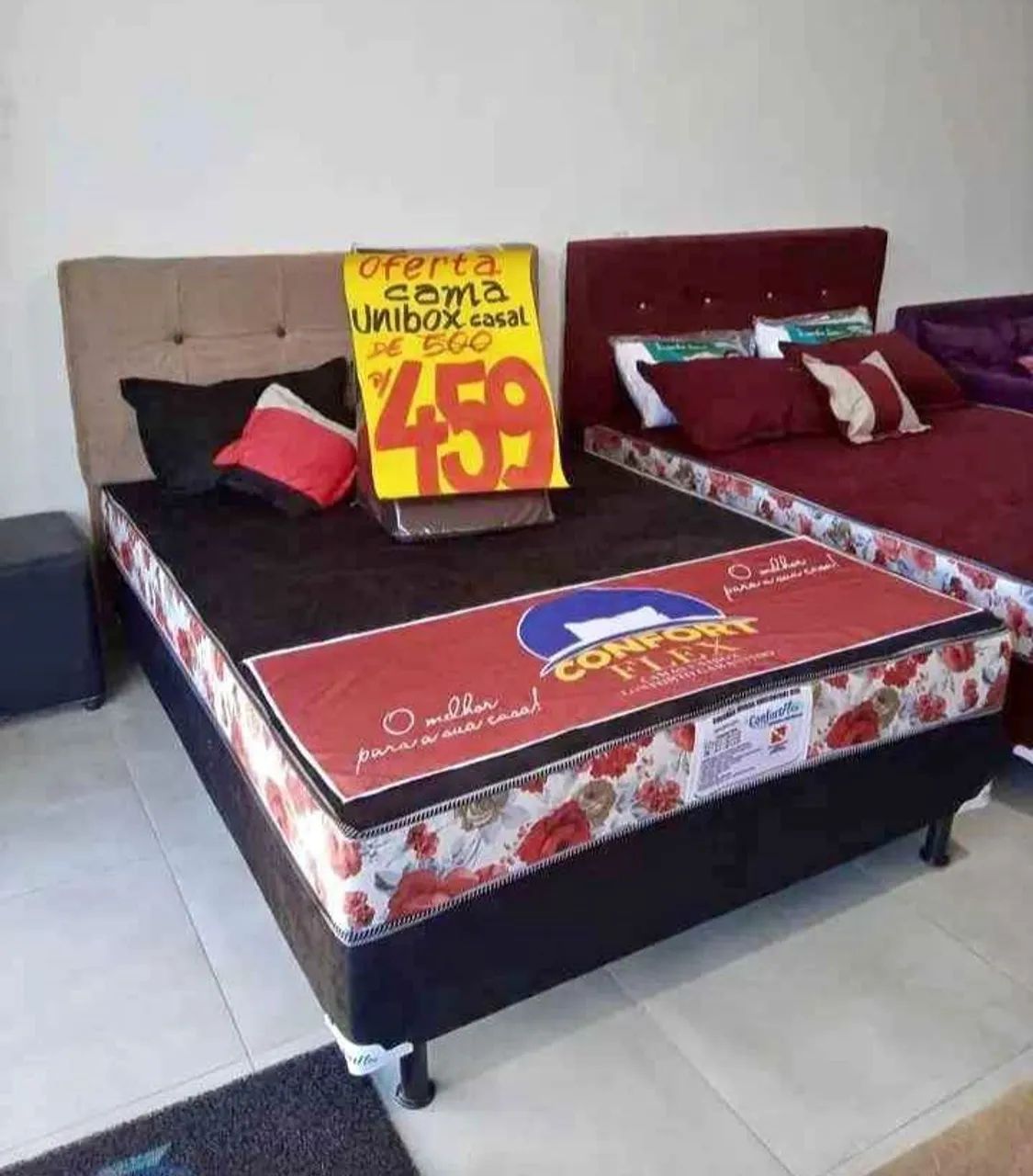 Cama Box Casal Oferta Imbatível + Entrega grátis Imediata! - Foto 4