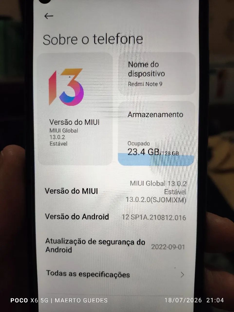 VENDO CELULAR REDMI NOTE9 - Foto 4