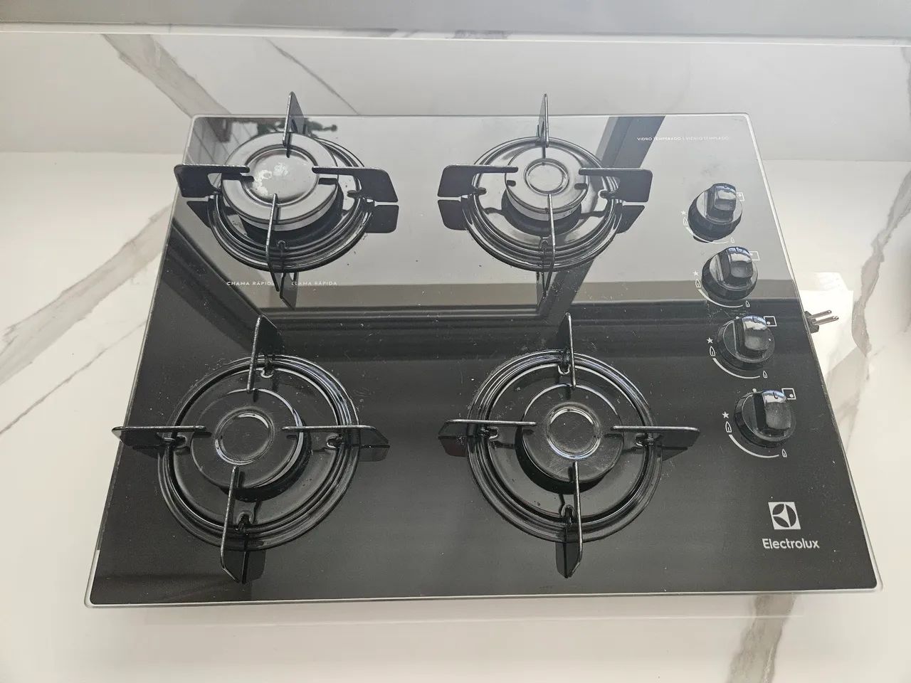 Fogão cooktop Eletrolux 4 bocas