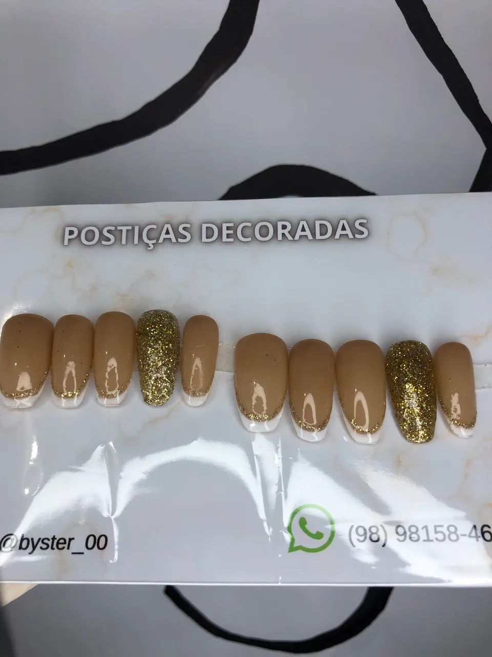Postiças de luxo 