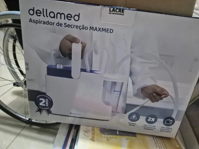 Aspirador de secreção, praticamente novo