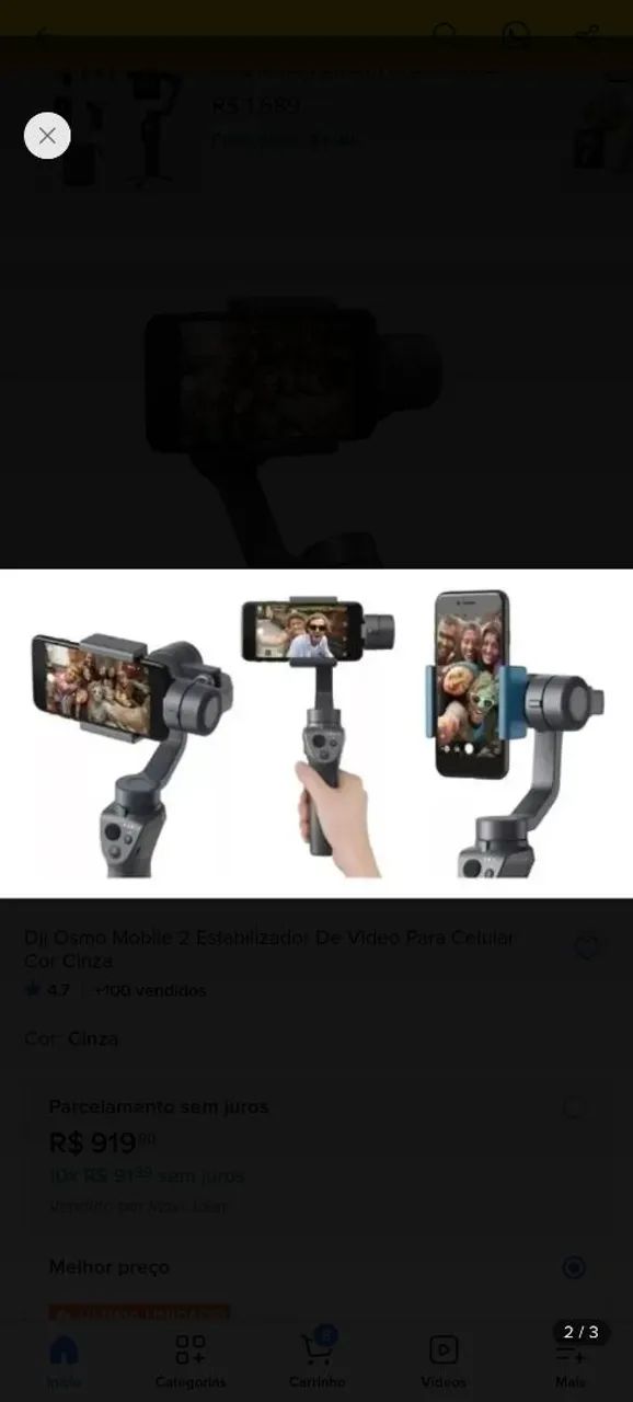 Dji Osmo mobile 2  - Foto 2