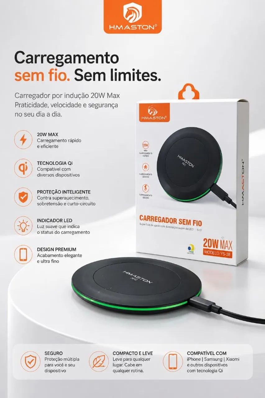 DOCK DE CARGA 20W