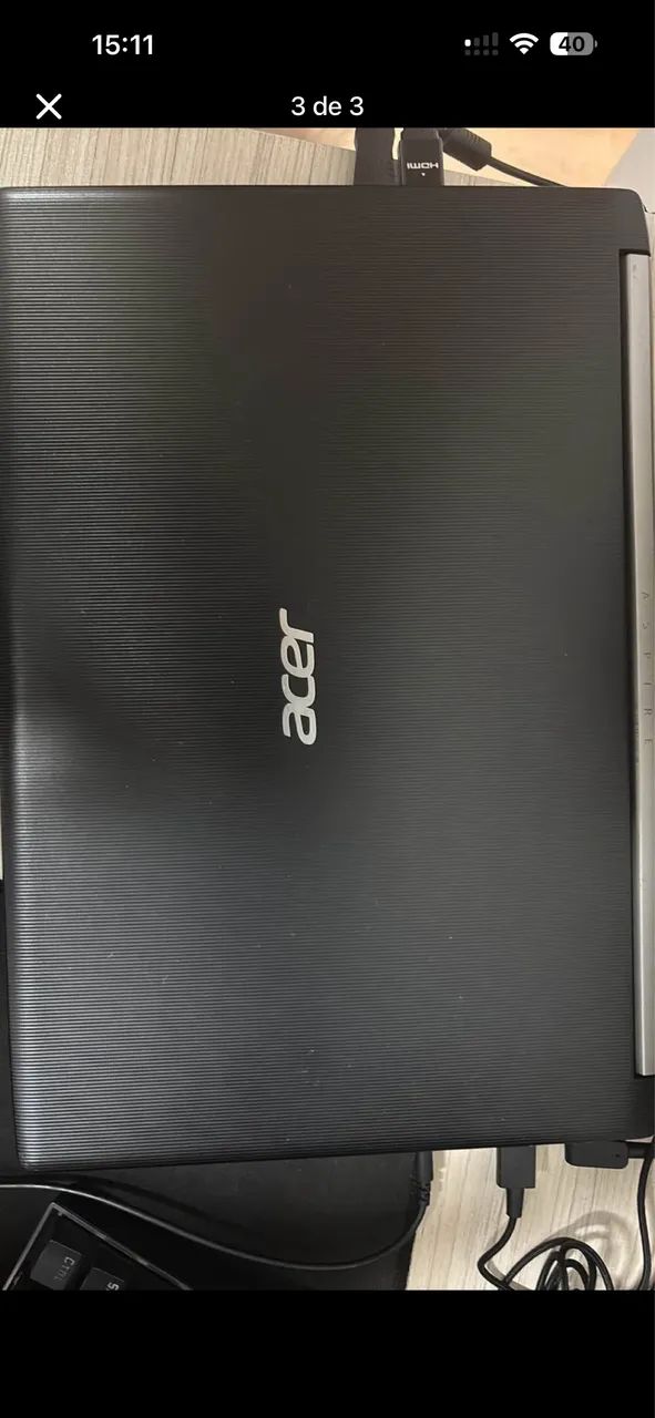 Notebook Acer Aspire A515G 16g RAM + 1TB 120gb HD (com Upgrades) - Foto 3