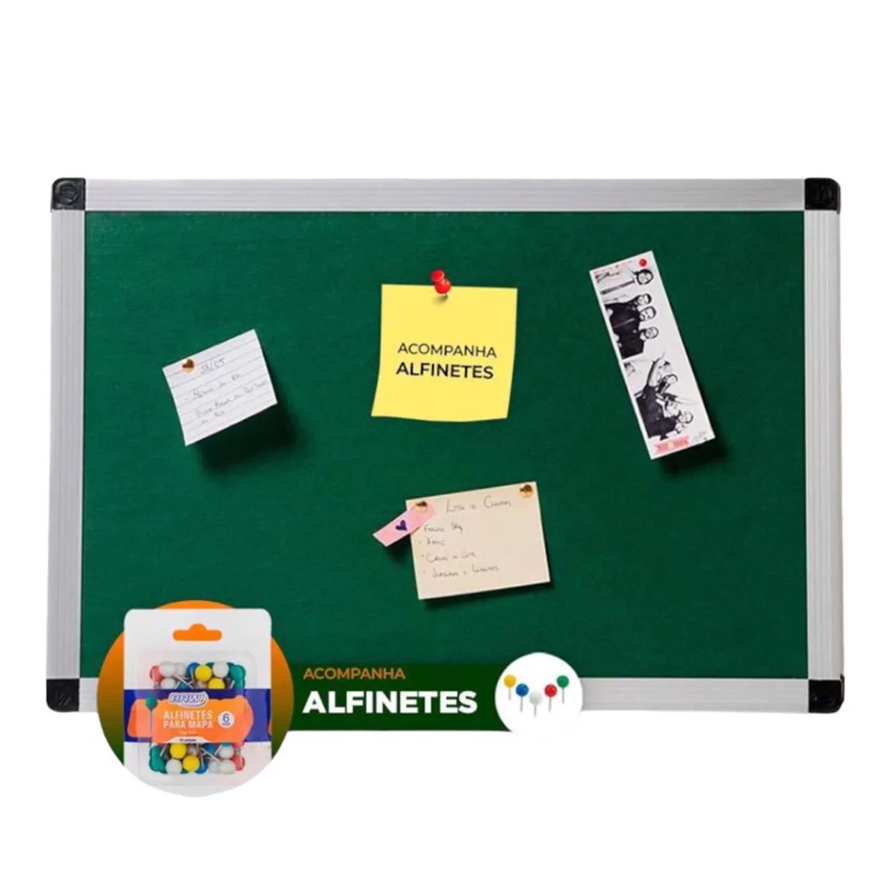 Quadro para avisos em feltro  - Foto 2