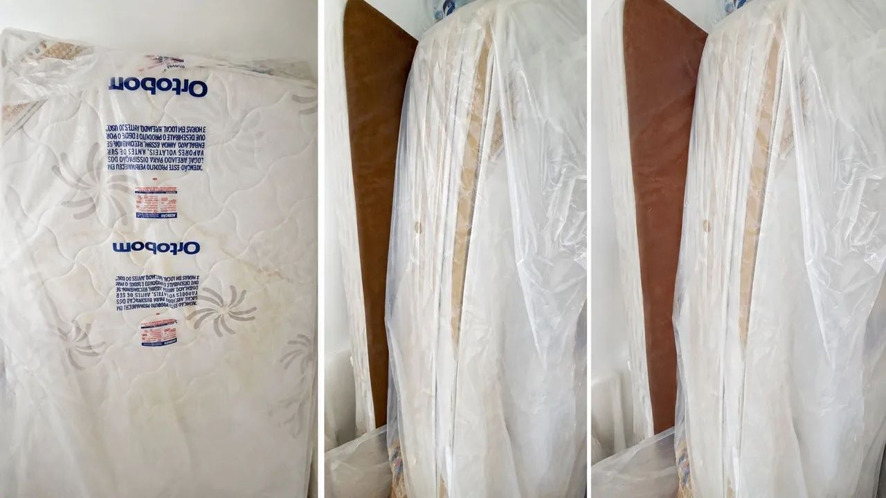 CAMA BOX QUEEN ORTOBOM OURO SPRING + PILLOW TOP ? - Foto 2