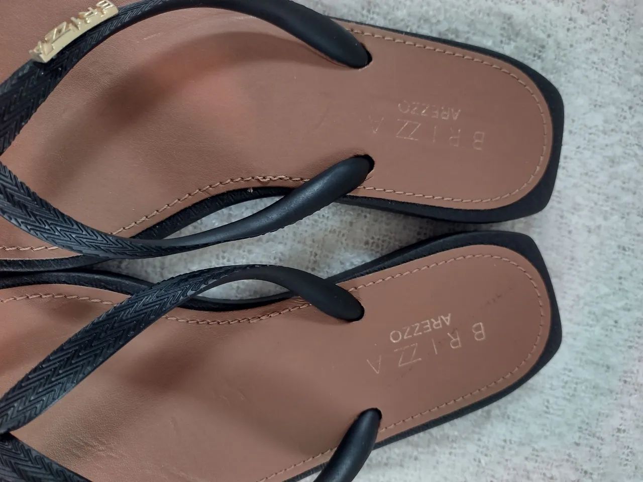 Chinelo Arezzo Brisa Square 33/34 - Foto 2