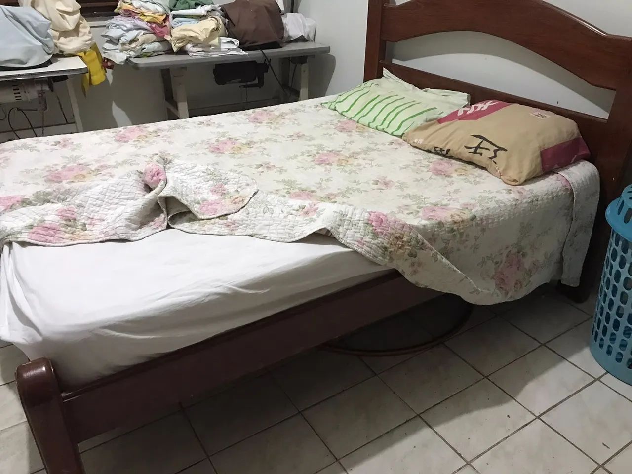Cama de madeira nobre  - Foto 2