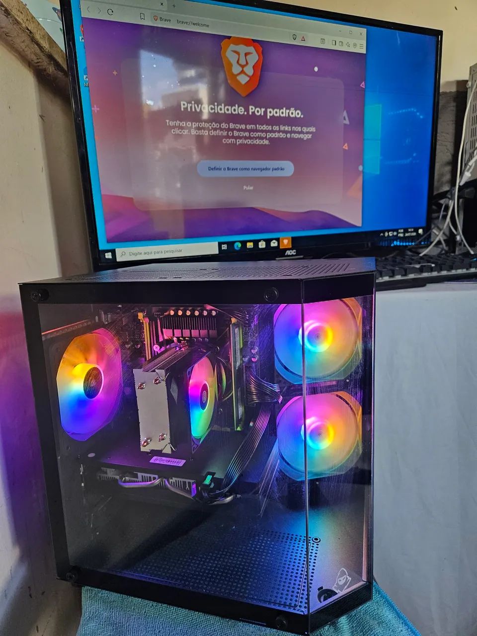 COMPUTADOR PC GAMER INTERMEDIÁRIO 