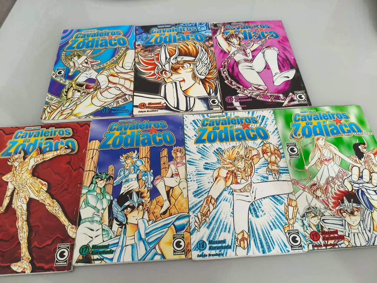 Mangás Cavaleiros do Zodíaco (Editora Conrad)  - Foto 2