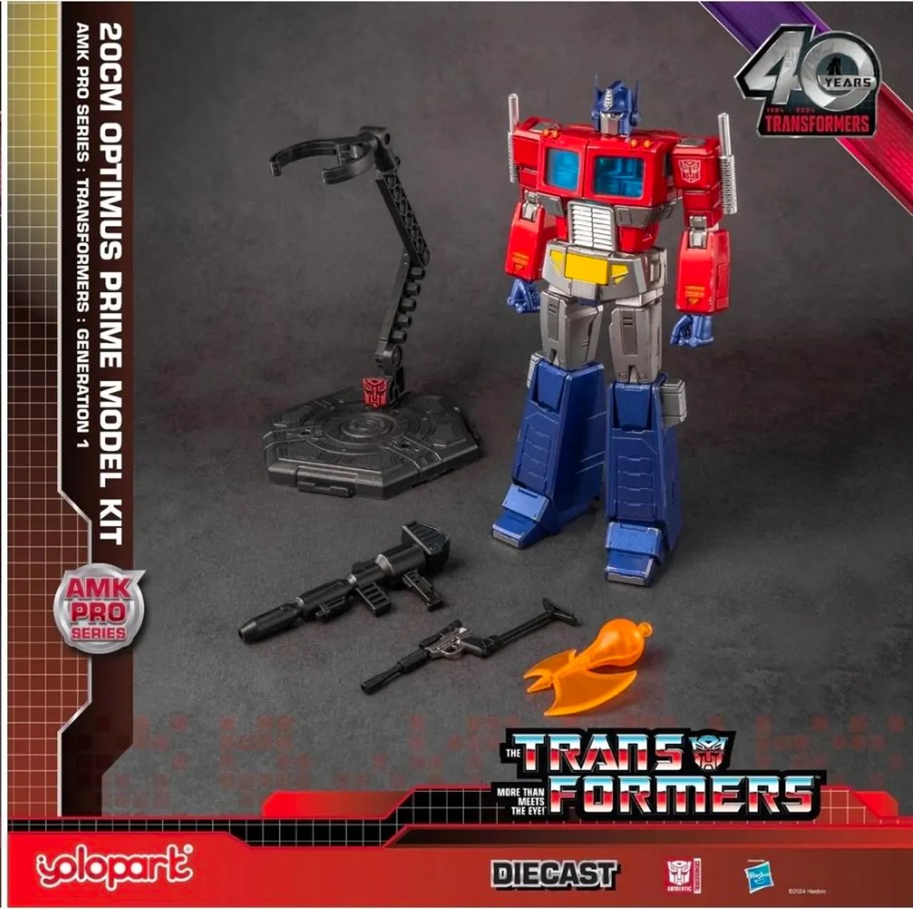 Boneco Articulado Optimus Prime Yolopark - Foto 3