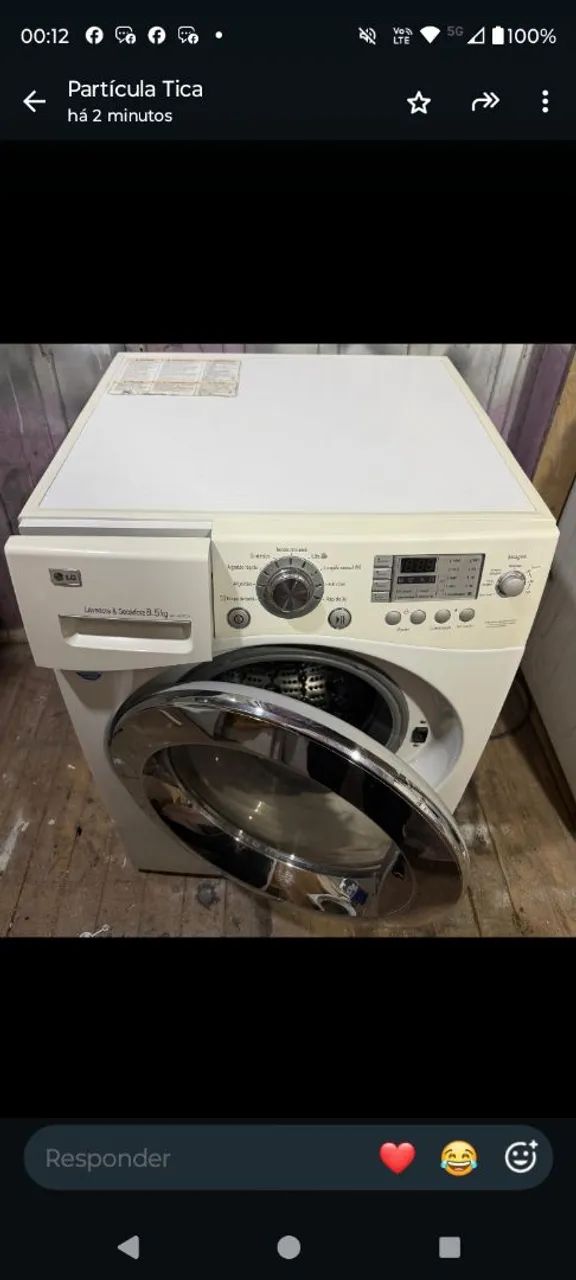Lava e seca LG 8,5 kg  - Foto 4