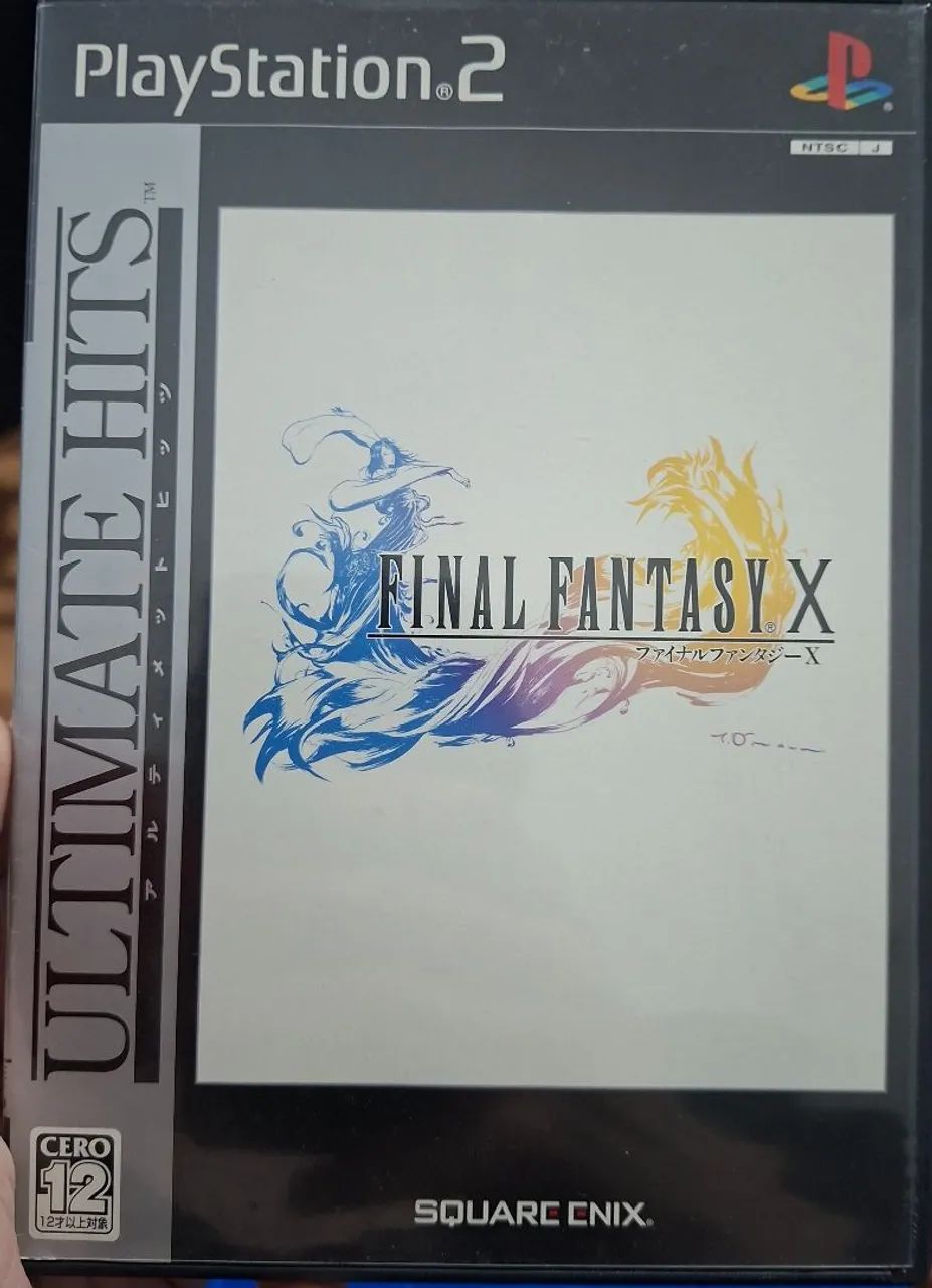 Final Fantasy X Ps2 (Japones) Ultimate Hits - Jogos de Vídeo Game