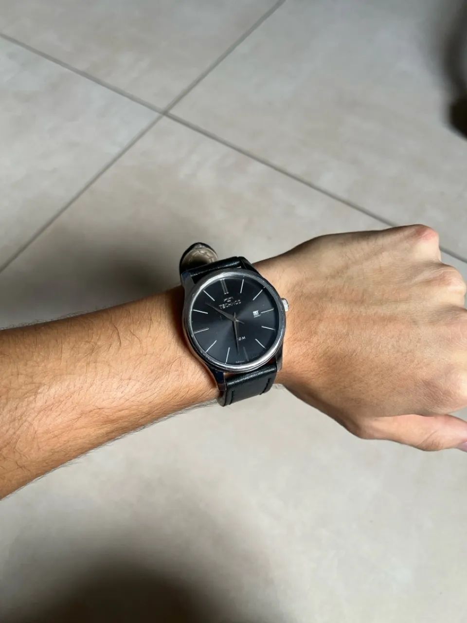 Relógio de Couro Technos Classic Steel - Foto 5