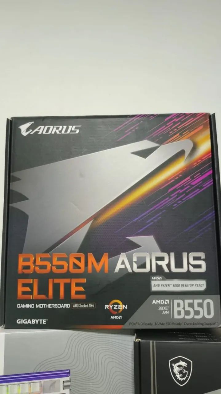 Placa mãe B550M aorus elite