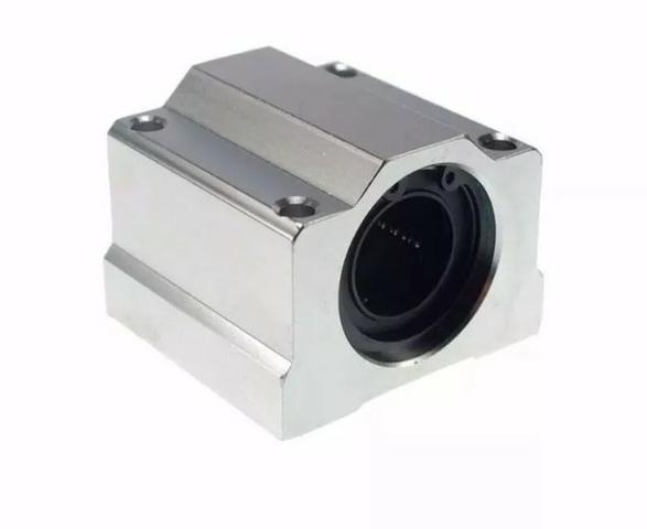 COD-CP125 Pillow Block 12mm Com Rolamento Linear Sc12uu Cnc Arduino Automação Robotica
