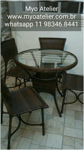 Móveis, mesa, cadeira, banqueta, Aluminio e ferro - Foto 3