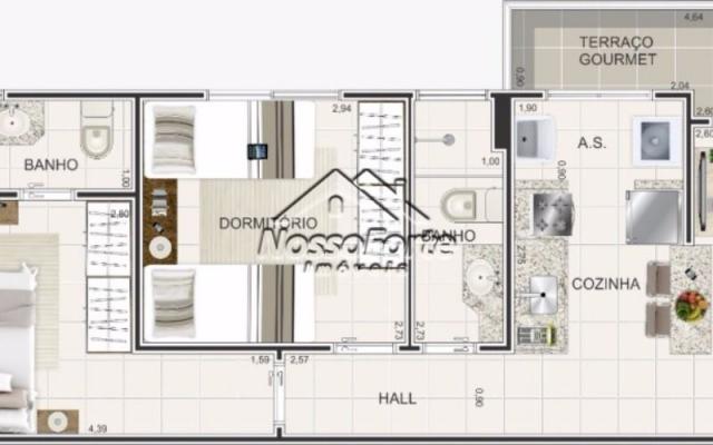 Lançamento Apartamento no Caiçara em Praia Grande - Foto 14