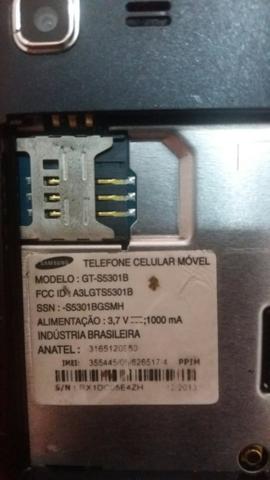 Celular Samsung com 1 chip