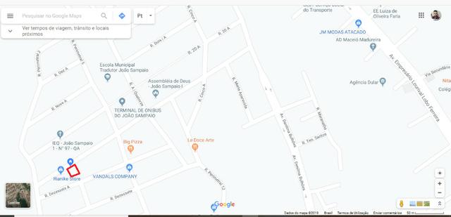 Terreno a Venda no Conjunto João Sampaio