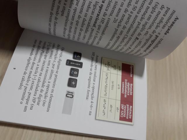 Calculadora HP12C + Livro de passo a passo - Foto 6