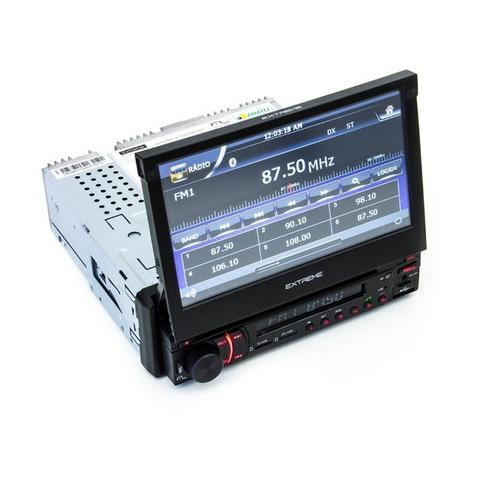 Radio Dvd Multilaser Extreme+ Retrátil Gps tv/radio/usb/bluetoo - Foto 3