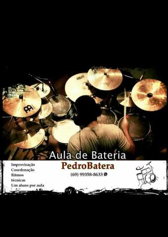 Aulas de batera com preço acessível!