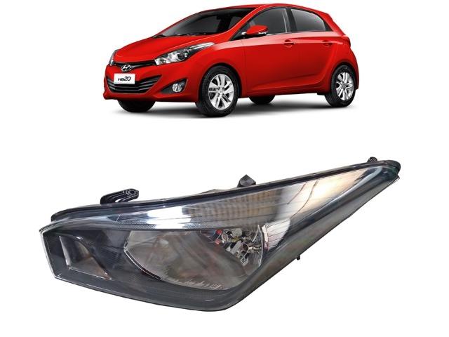 Farol Hb20 Dianteiro Hyundai 2013 2014 2015