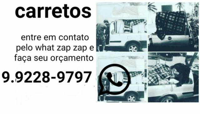 Carretos entre em contato pelo what zap