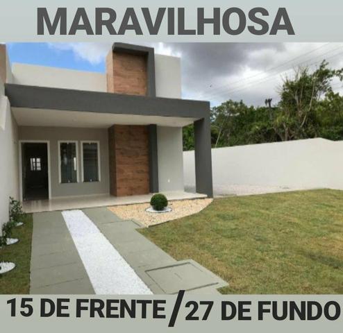 Casa no Bairro PEDRAS. 15 de frente por 27 de fundo!!! Fone : (85) 99619 6009