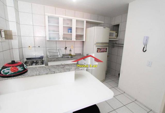 Apartamento com 1 dormitório à venda, 37 m² por R$ 160.000,00 - Praia de Iracema - Fortale - Foto 3