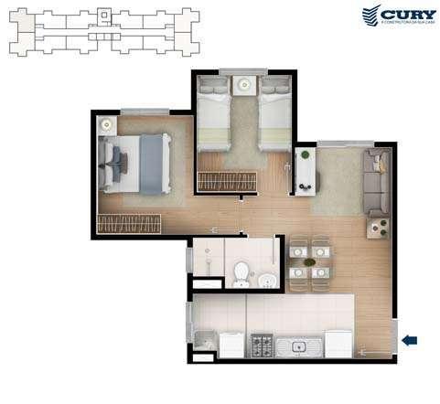 Único Penha - 39m² a 41m² - Penha, SP - ID18 - Foto 19