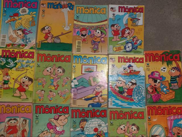 Lote de 83 gibis da Mônica da Editora Globo - Foto 3