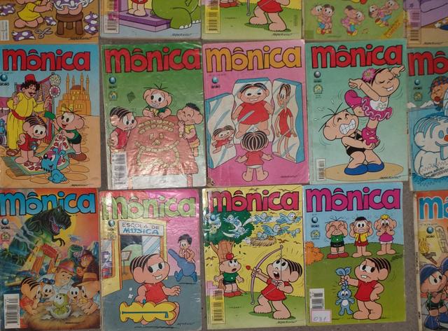 Lote de 83 gibis da Mônica da Editora Globo - Foto 2
