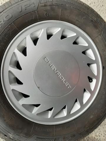 Roda aro 14 Chevrolet Opala Serrinha Prata 5x114 original