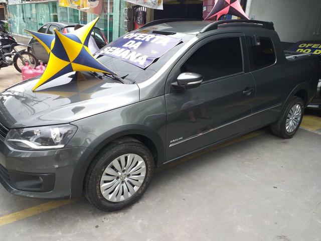 Saveiro highline 2015 cabine dupla, 5 lugares é na World Car - Foto 10