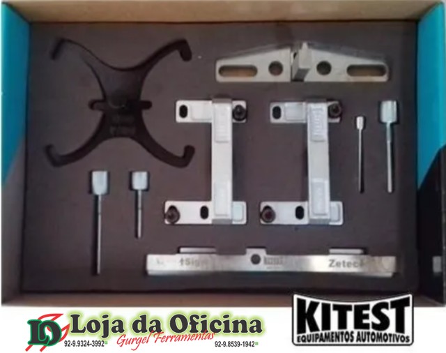 Conjunto de Ferramentas para Sincronismo dos Motores Linha Ford - KITEST-KF-162