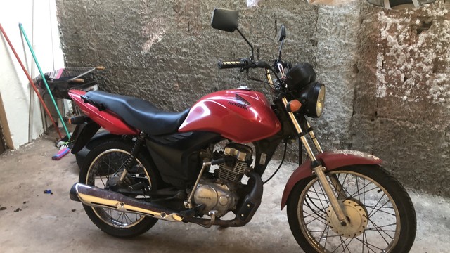 HONDA FAN 125 VERMELHA 2011