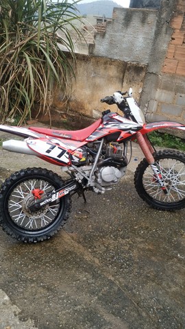 Trilhão de Moto em Comendador Venancio ITAPERUNA RJ Honda CRF 230 Pt 01 