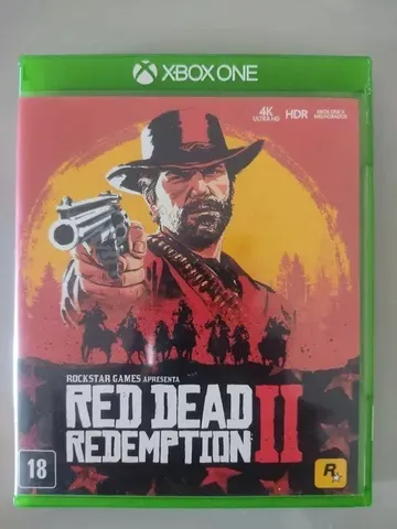 Red Dead Redemption 2 Xbox One Com Mapa - Game Midia Fisica - Jogo Usado  Original