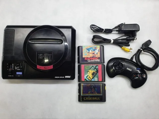 Sega Mega Drive Cassete de Jogos-Sonic com capa Lourosa • OLX Portugal