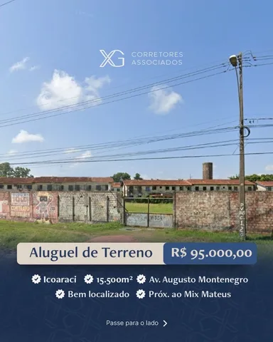 Aluguel - Terreno Augusto Montenegro - 15.500m2