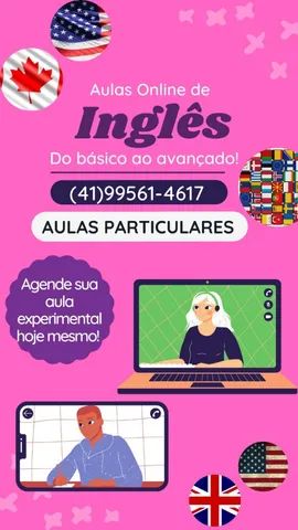 Aulas de inglês(Particular) - Serviços - Umbará, Curitiba 1242814138