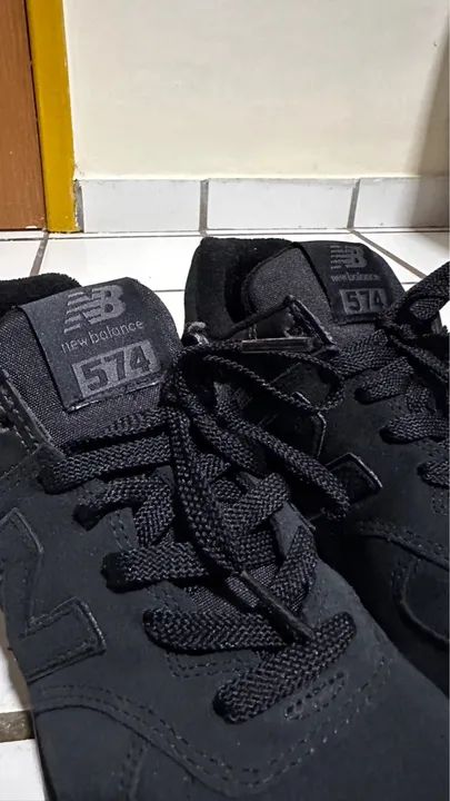 New Balance 574 Preto - Foto 2