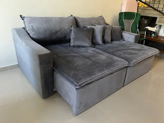 Sofás slim sem caixa maravilhoso 