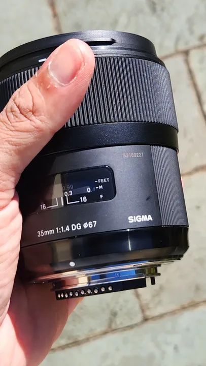 Lente Sigma 35mm F1.4 Art para Nikon