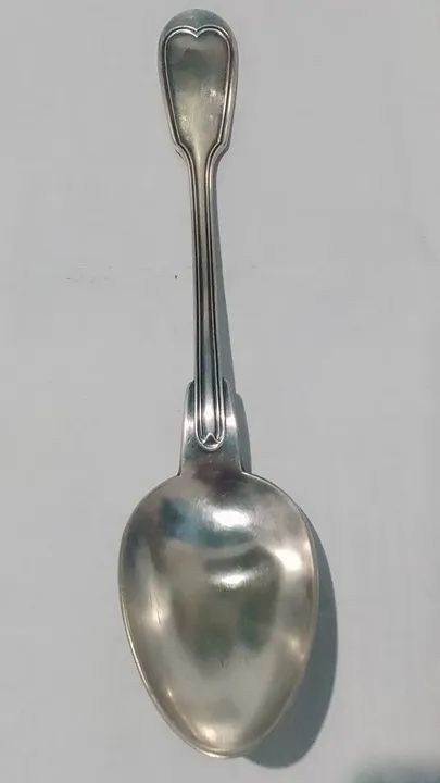 Colher 28 cm de prata antiga Christofle