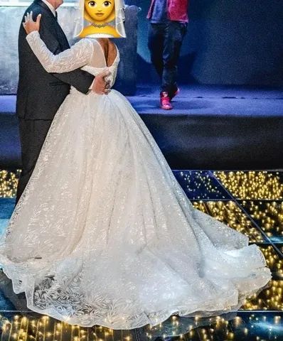 Vestido de Noiva Estilo Princesa. - Foto 4