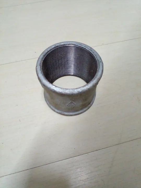 Luva De Ferro Galvanizado 2 polegadas 1/2 Hidrante